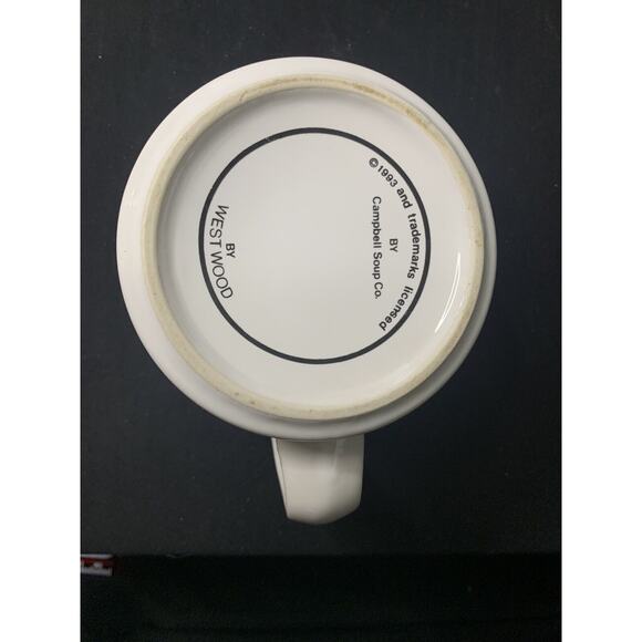 Campbell's Kids M'm! M'm! Good! Vegetable Garden Soup Mug VTG 1993 by West Wood - Picture 4 of 5